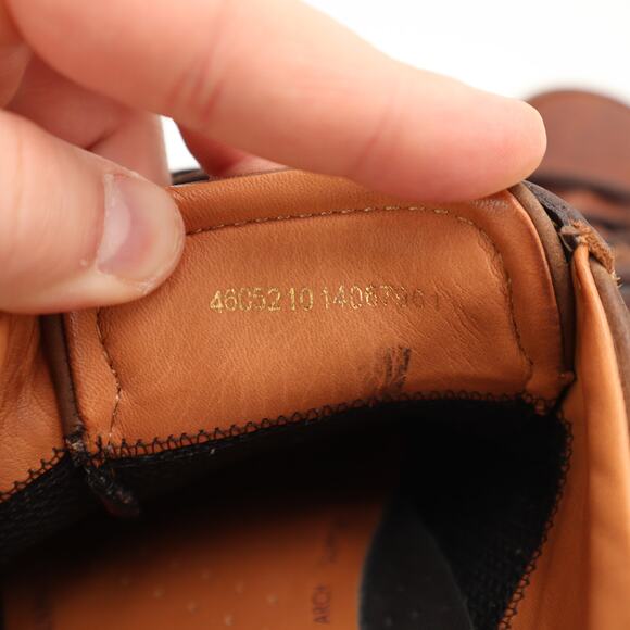 Ecco Howell Tie Sneakers Shoes Brown Leather Walking Mens Size 12 US 46 EU main image 10